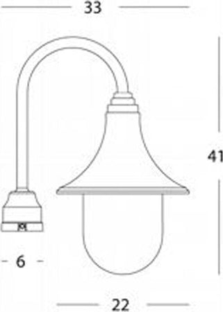 Lampioni-E-Paletti-Da-Esterno-Contemporaneo-Zoe-Termoplastica-E-Nero-1-Luce-E27