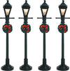 Lampioni illuminati da strada per Villaggio di Natale, set da 4 pezzi, in plastica da 10,5 cm Casa e cucina/Decorazioni per interni/Addobbi e decorazioni per ricorrenze/Decorazioni natalizie/Oggettistica MagiediNatale.it - Altamura, Commerciovirtuoso.it