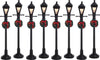Lampioni per villaggio di Natale con luce alimentati a batterie set di 8 pezzi Casa e cucina/Decorazioni per interni/Addobbi e decorazioni per ricorrenze/Decorazioni natalizie/Oggettistica MagiediNatale.it - Altamura, Commerciovirtuoso.it