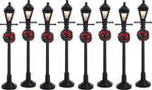 Lampioni per villaggio di Natale con luce alimentati a batterie set di 8 pezzi Casa e cucina/Decorazioni per interni/Addobbi e decorazioni per ricorrenze/Decorazioni natalizie/Oggettistica MagiediNatale.it - Altamura, Commerciovirtuoso.it
