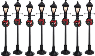 Lampioni per villaggio di Natale con luce alimentati a batterie set di 8 pezzi Casa e cucina/Decorazioni per interni/Addobbi e decorazioni per ricorrenze/Decorazioni natalizie/Oggettistica MagiediNatale.it - Altamura, Commerciovirtuoso.it