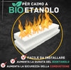 Lana in fibra di ceramica ricambio per bruciatore camino a bioetanolo 30 cm Fai da te/Caminetti e accessori/Caminetti gel ed etanolo Decor Space - Altamura, Commerciovirtuoso.it