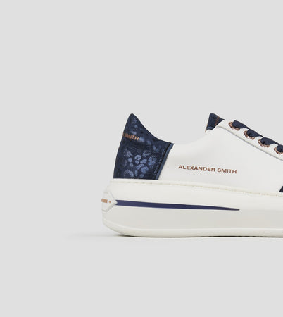 ALEXANDER SMITH Sneakers White-Blu art. ASBCLSW1861WBL