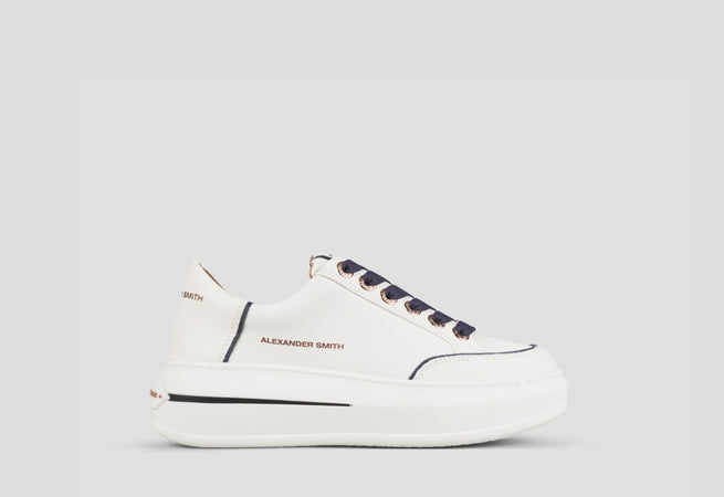 ALEXANDER-SMITH Sneakers Lancaster woman white blue