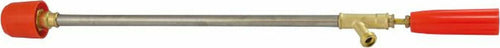 Lance a manopola da 300mm con corpo in ottone e canna in acciaio inox