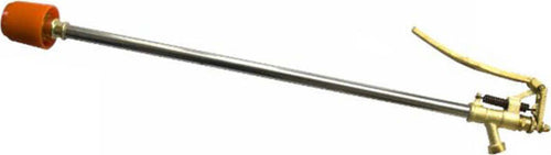 Lancia a leva da 600mm con corpo in ottone e canna acciaio inox