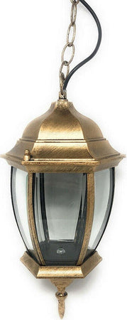 Lanterna A Sospensione Da Soffitto Con Catena Lampada Giardino Attacco E27 Es40 Articoli da Giardino > Illuminazione da esterno > Lampade per esterno Trade Shop italia - Napoli, Commerciovirtuoso.it