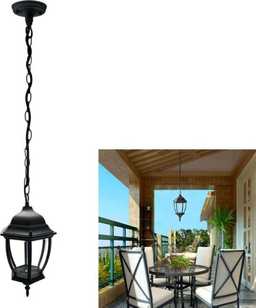 Lanterna-A-Sospensione-Lampadario-Lampioncino-Da-Casa-Giardino-Veranda-Es40n-Universo