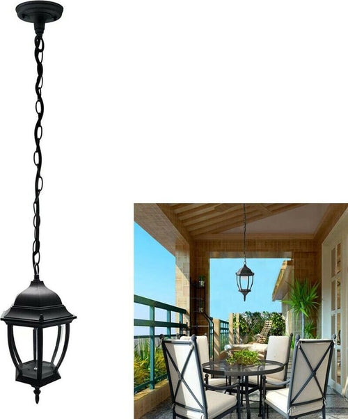 Lanterna-A-Sospensione-Lampadario-Lampioncino-Da-Casa-Giardino-Veranda-Es40n-Universo