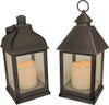 Lanterna anticata grigio anticato lampada lampade candela appendibile esterno da 24 cm Casa e cucina/Decorazioni per interni/Addobbi e decorazioni per ricorrenze/Decorazioni natalizie/Ghirlande e corone MagiediNatale.it - Altamura, Commerciovirtuoso.it