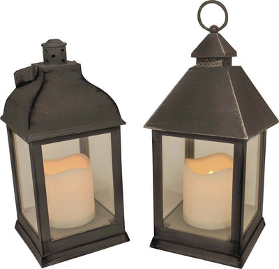 Lanterna anticata grigio anticato lampada lampade candela appendibile esterno da 24 cm Casa e cucina/Decorazioni per interni/Addobbi e decorazioni per ricorrenze/Decorazioni natalizie/Ghirlande e corone MagiediNatale.it - Altamura, Commerciovirtuoso.it