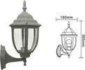 Lanterna-Da-Giardino-Lampada-A-Parete-Grigio-Applique-Per-Esterno-Stile-Antico-Universo