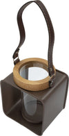 Lanterna Glass Cm 16X13X18,5 Illuminazione/Illuminazione per esterni/Lanterne Led Mall Home - Napoli, Commerciovirtuoso.it