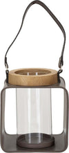 Lanterna Glass Cm 16X13X18,5 Illuminazione/Illuminazione per esterni/Lanterne Led Mall Home - Napoli, Commerciovirtuoso.it