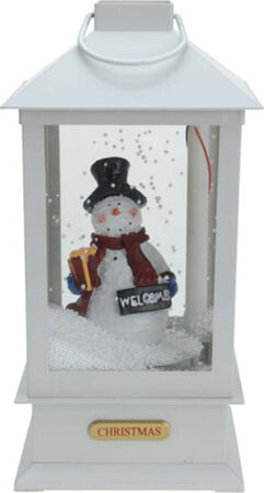 Lanterna in plastica con Suoni e Led per arredo e decorazioni natalizie h 38 cm Casa e cucina/Decorazioni per interni/Addobbi e decorazioni per ricorrenze/Decorazioni natalizie/Neve artificiale MagiediNatale.it - Altamura, Commerciovirtuoso.it