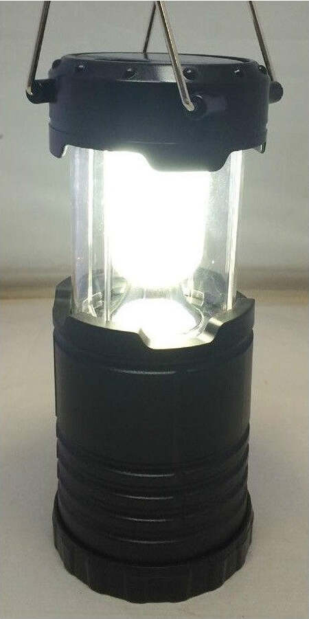 LANTERNA LAMPADA DA CAMPEGGIO TREKKING RICARICABILE AD ENERGIA SOLARE 8 LED  Trade Shop italia - Napoli, Commerciovirtuoso.it