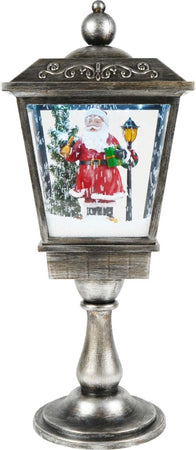 Lanterna luminosa con babbo natale all'interno, decorazione per esterno da 68 cm Casa e cucina/Decorazioni per interni/Addobbi e decorazioni per ricorrenze/Decorazioni natalizie/Neve artificiale MagiediNatale.it - Altamura, Commerciovirtuoso.it
