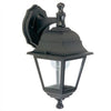 Lanterna da parete Nano Nero lampada da esterno in alluminio 60 w