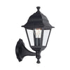 Lanterna da parete Nano Nero lampada da esterno in alluminio 60 w