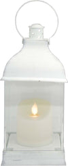 Lanterna natalizia bianco anticato decorazione con candela ed effetto fiamma a led con batteria Casa e cucina/Decorazioni per interni/Addobbi e decorazioni per ricorrenze/Decorazioni natalizie/Ghirlande e corone MagiediNatale.it - Altamura, Commerciovirtuoso.it