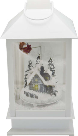 Lanterna natalizia effetto nevicata decorazione casa o Babbo Natale a led Casa e cucina/Decorazioni per interni/Addobbi e decorazioni per ricorrenze/Decorazioni natalizie/Neve artificiale MagiediNatale.it - Altamura, Commerciovirtuoso.it