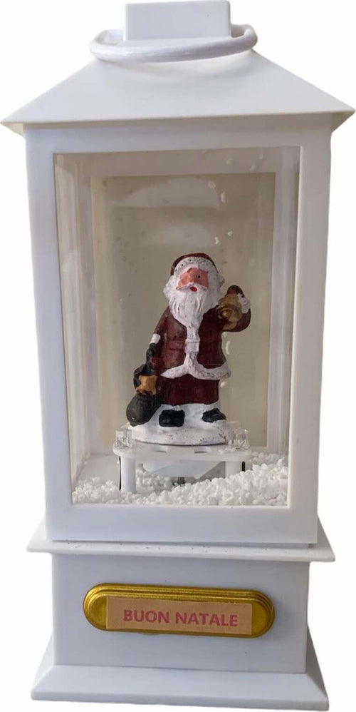 Lanterna natalizia luminosa con effetto nevicata decorazione natalizia Casa e cucina/Decorazioni per interni/Addobbi e decorazioni per ricorrenze/Decorazioni natalizie/Neve artificiale MagiediNatale.it - Altamura, Commerciovirtuoso.it