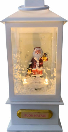 Lanterna natalizia luminosa con effetto nevicata decorazione natalizia Casa e cucina/Decorazioni per interni/Addobbi e decorazioni per ricorrenze/Decorazioni natalizie/Neve artificiale MagiediNatale.it - Altamura, Commerciovirtuoso.it