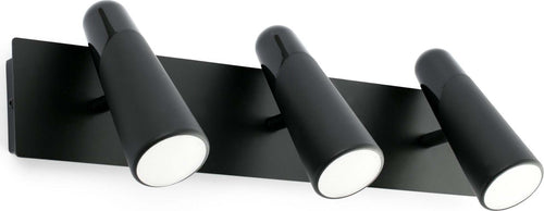 LAO 3L Lampada da parete nero Illuminazione/Illuminazione per interni/Illuminazioni per pareti/Applique Led Mall Home - Napoli, Commerciovirtuoso.it