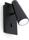 LAO Lampada da parete nero 1L Illuminazione/Illuminazione per interni/Illuminazioni per pareti/Applique Led Mall Home - Napoli, Commerciovirtuoso.it