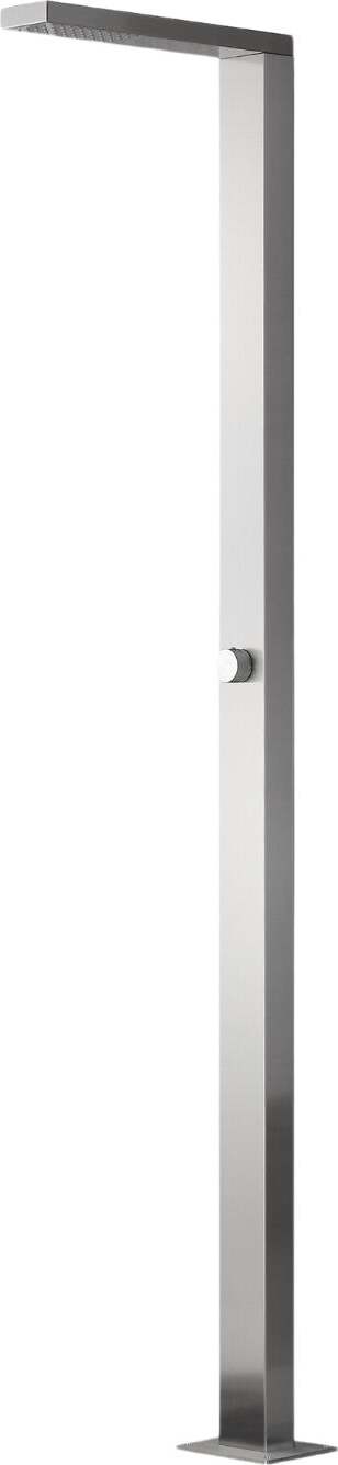 Larice-Colonna-doccia-da-esterno-fissaggio-a-pavimento-per-giardino-piscina-inox