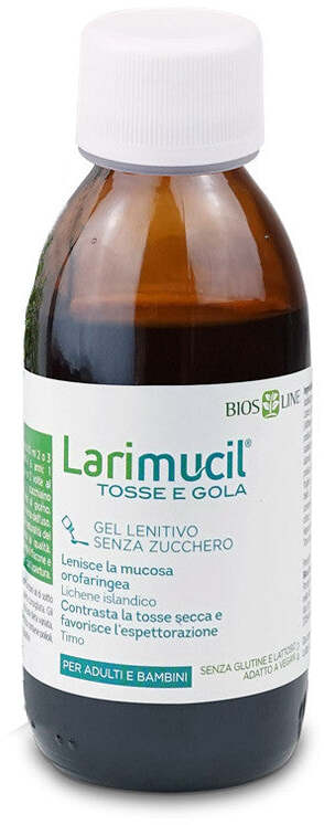 Larimucil tosse e gola s/zucch