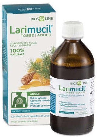 Larimucil tosse tosse adulti sciroppo ce 0476v 230 g 175 ml