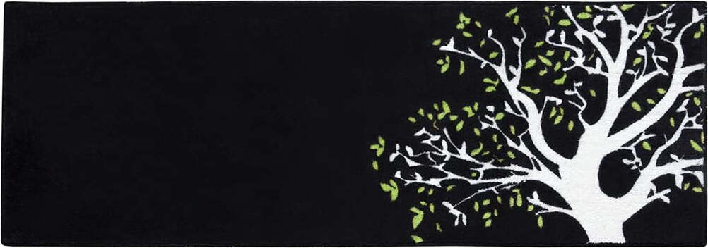 Laroom Tappeto Cucina Albero Nero 140x50 cm Casa e cucina/Tessili per la casa/Tappeti e tappetini/Tappeti Runner Scontolo.net - Potenza, Commerciovirtuoso.it