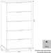 LASE---cassettiera-5-cassetti-Marrone-chiaro-Milani-Home