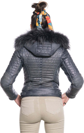 Lasmara---Piumino-Donna-Blu-in-vera-pelle
