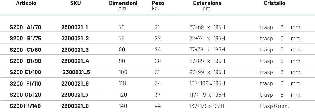 Lato-Box-Doccia-Angolo-Ante-Scorrevoli-Camelia-S200-6-Millimetri-Chrome-90-cm
