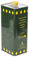 Latta da 3 litri di Olio Extravergine d'oliva, ottenuto da spremitura a freddo di olive della Puglia.