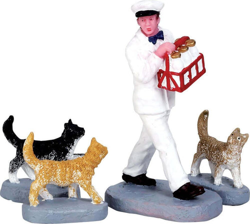 Lattaio personaggio per villaggio di Natale in Poliresina‎ Casa e cucina/Decorazioni per interni/Addobbi e decorazioni per ricorrenze/Decorazioni natalizie/Oggettistica MagiediNatale.it - Altamura, Commerciovirtuoso.it