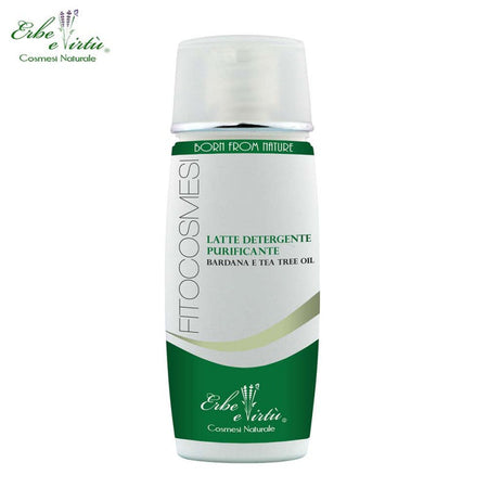 Latte Detergente Purificante, Bardana e Tea Tree Oil - 100 ml