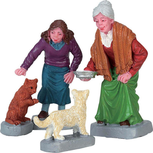 Latte per il gattino, personaggio per villaggio di Natale in Poliresina‎ Casa e cucina/Decorazioni per interni/Addobbi e decorazioni per ricorrenze/Decorazioni natalizie/Oggettistica MagiediNatale.it - Altamura, Commerciovirtuoso.it