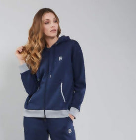 Laura Biagiotti Tuta Donna Cotone Felpato Con Cappuccio E Polsini Ideale Per L'inverno E Per Il Tempo Libero Moda/Donna/Abbigliamento/Abbigliamento sportivo/Completi sportivi/Tute La Bottega di Giò - Gravina di Catania, Commerciovirtuoso.it