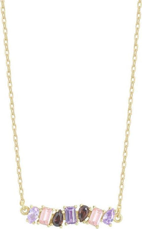 LAURA-P.---COLLANA-CON-CENTRALE-DI-PIETRE-LAVANDA-CHAMPAGNE-BROWN