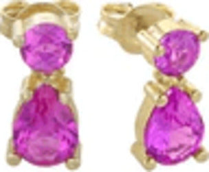 Laura-P.---ORECCHINI-CON-PIETRE-FUCSIA-TAGLIO-DIAMANTE-E-TAGLIO-GOCCIA