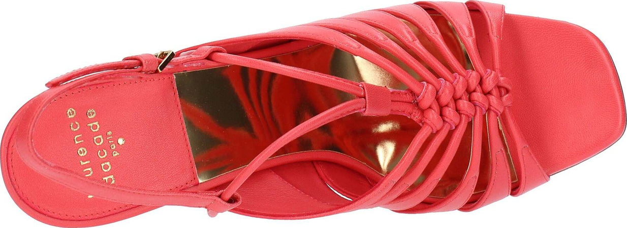 LAURENCE-DECADE-Sandali-Corallo-da-donna