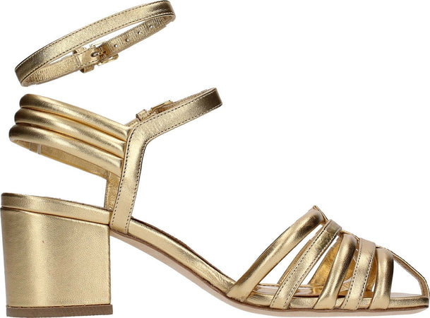 LAURENCE-DECADE-Sandali-Oro-da-donna