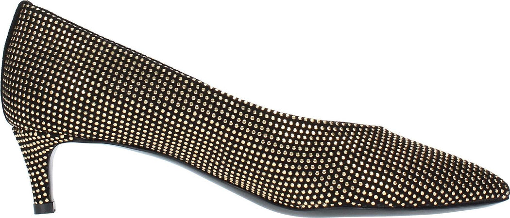 LAURENCE-DECADE-Scarpe-con-Tacco-Oro-da-donna