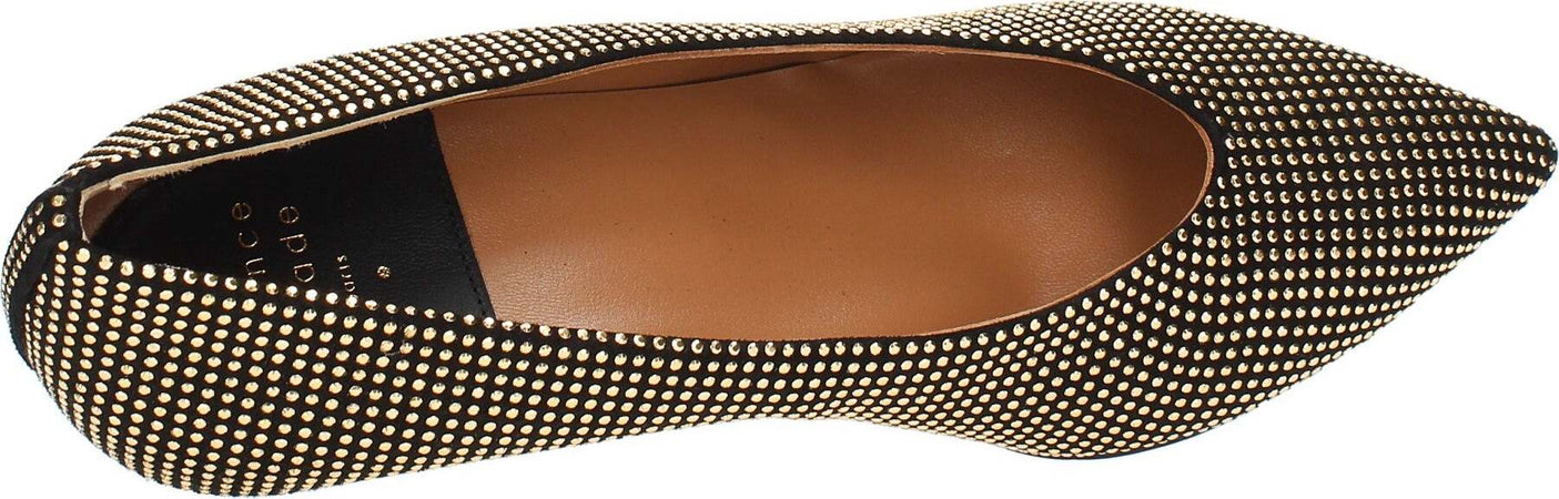 LAURENCE-DECADE-Scarpe-con-Tacco-Oro-da-donna