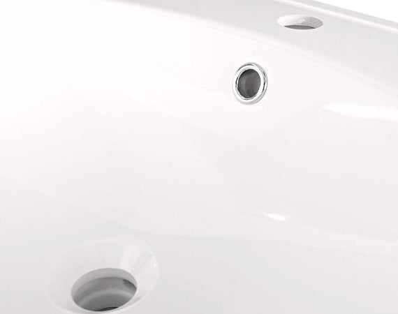 Lavabo ad Incasso in Mineral Marmo 91x46 cm CURVO Mobile composizione bagno Fai da te/Attrezzature per cucine e bagni/Attrezzature per bagni/Lavandini bagno/Lavabi Ogomondo - Martina Franca, Commerciovirtuoso.it