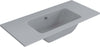 Lavabo ad Incasso Mineral Marmo Colore Grigio Cenere Mobile composizione bagno Fai da te/Attrezzature per cucine e bagni/Attrezzature per bagni/Lavandini bagno/Incassato Ogomondo - Martina Franca, Commerciovirtuoso.it