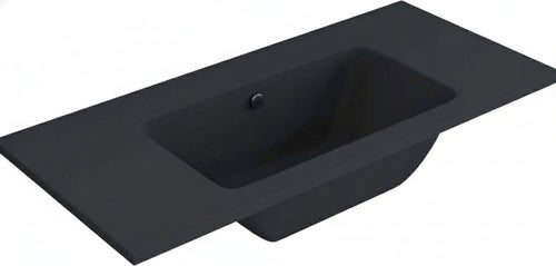 Lavabo ad Incasso Mineral Marmo Colore Nero Opaco Mobile composizione bagno Fai da te/Attrezzature per cucine e bagni/Attrezzature per bagni/Lavandini bagno/Incassato Ogomondo - Martina Franca, Commerciovirtuoso.it